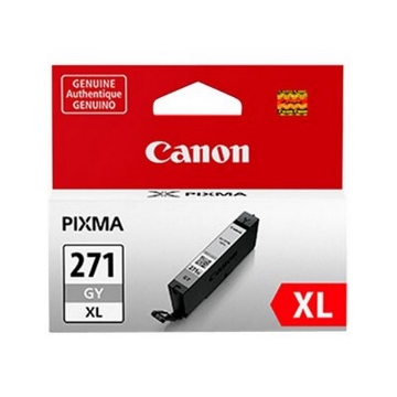 Picture of Canon 0340C001AA (CLI-271XLGY) High Yield Gray Ink Cartridge (300 Yield)