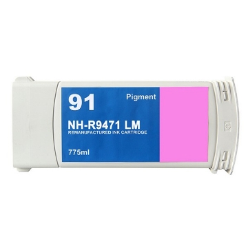 Picture of Compatible C9471A (HP 91) High Yield Light Magenta Inkjet Cartridge (300 Yield)