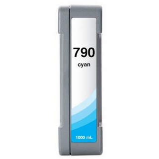 Picture of Compatible CB272A (HP 790) Cyan Low Solvent Inkjet Cartridge (1,000 ml)