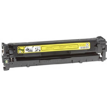 Picture of Compatible CB542A (HP 125A) Yellow Toner Cartridge (1400 Yield)