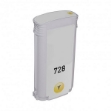 Picture of Compatible F9J65A (HP 728) Yellow Ink Cartridge (130-ml)
