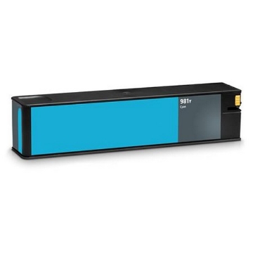 Picture of Compatible L0R13A (HP 981Y) Extra High Yield Cyan Pagewide Inkjet Cartridge (16000 Yield)