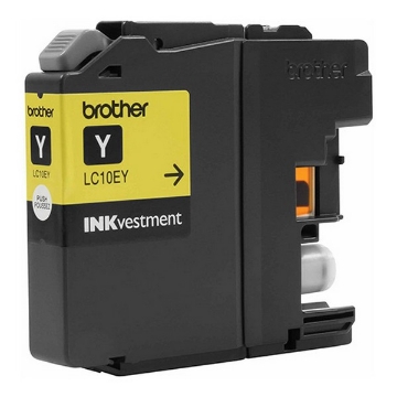 Picture of Compatible LC-10EY Super High Yield Yellow Inkjet Cartridge (1200 Yield)