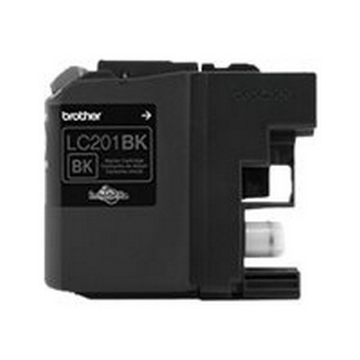 Picture of Brother LC-201BK Black Ink Cartridge (260 Yield)
