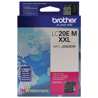 Picture of Brother LC-20EM High Yield Magenta Inkjet Cartridge (1200 Yield)