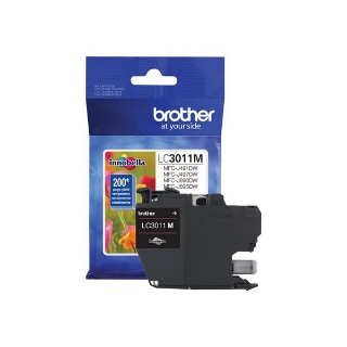 Picture of Brother LC-3011M Magenta Ink Cartridge (200 Yield)