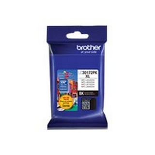 Picture of Brother LC-30172PK (LC-3017BK) High Yield Black Ink Cartridges (2 pack) (2 x 550)
