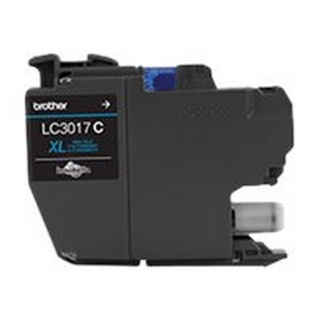 Picture of Brother LC-3017C High Yield Cyan Inkjet Cartridge (550 Yield)