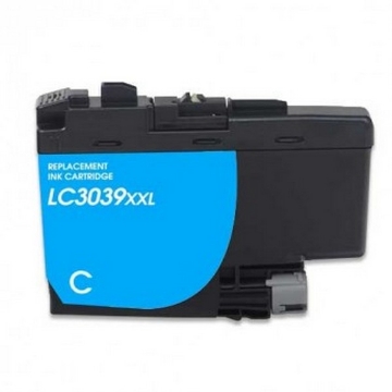 Picture of Compatible LC-3039C Ultra High Yield Cyan Inkjet Cartridge (5000 Yield)