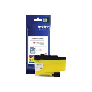 Picture of Brother LC-3039Y Ultra High Yield Yellow Inkjet Cartridge (5000 Yield)