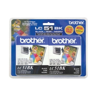 Picture of Brother LC-512PKS Black Inkjet Cartridge (2 pack)