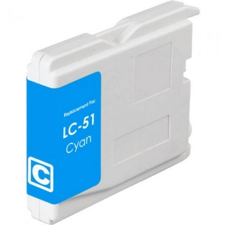 Picture of Compatible LC-51C Cyan Inkjet Cartridge (400 Yield)