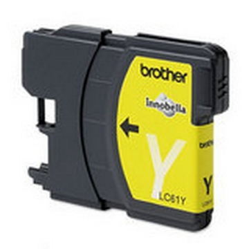 Picture of Compatible LC-65HYY Yellow Inkjet Cartridge (750 Yield)