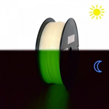 Picture of Compatible PF-ABS-GGN Glow in dark, Glow Green ABS 3D Filament (1.75mm)