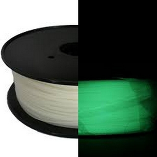 Picture of Compatible PF-PLA-GGN Glow in dark, Glow Green PLA 3D Filament (1.75mm)