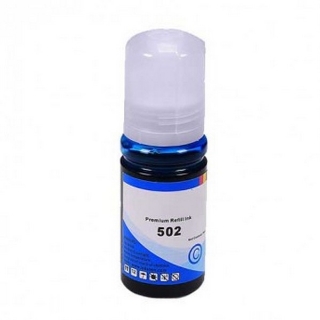 Picture of Compatible T502220-S (Epson T502) Cyan Ink Bottle (6000 Yield)