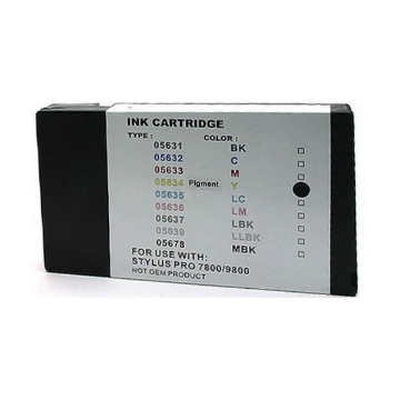 Picture of Compatible T563400 Yellow Pigment Inkjet Cartridge