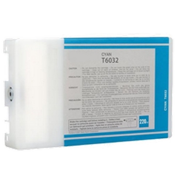 Picture of Compatible T603200 Cyan UltraChrome K3 Ink Cartridge (220 ml)