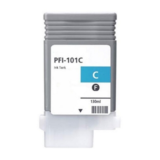 Picture of Compatible 0884B001AA (PFI-101C) Cyan Inkjet Cartridge (130 ml)