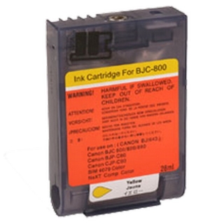 Picture of Compatible 1012A003 (BJI-643Y) Yellow Inkjet Cartridge (350 Yield)