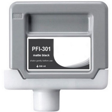 Picture of Compatible 1485B001 (PFI-301MBk) Matte Black Inkjet Cartridge (330 ml)