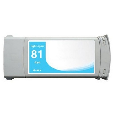 Picture of Compatible C4934A (HP 81) Light Cyan Inkjet Cartridge