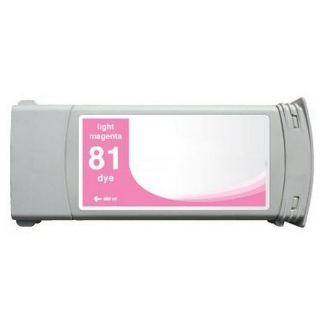 Picture of Compatible C4935A (HP 81) Light Magenta Inkjet Cartridge