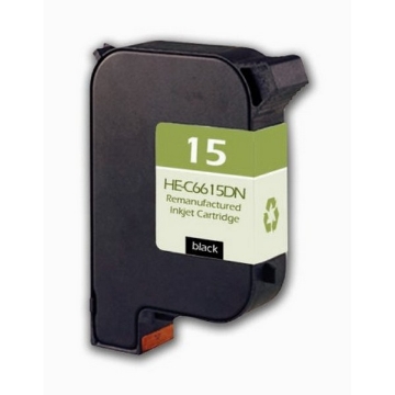 Picture of Compatible C6615DN (HP 15) Black Inkjet Cartridge (600 ml)