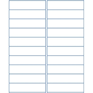 Picture of Compatible 5161 Address Labels (1" x 4") (100 sheets per pack)