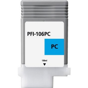 Picture of Compatible 6625B001AA (PFI-106PC) Photo Cyan Inkjet Cartridge (130 ml)