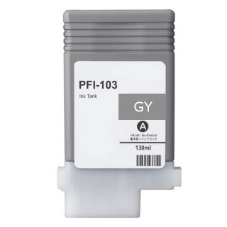 Picture of Compatible 2213B001AA (PFI-103GY) Gray Pigment Inkjet Cartridge (130 ml)