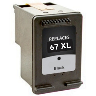 Picture of Eco-saver inkjet for 3YM57AN (HP 67X), equal to 3 HP 67xl Bk Cartridges