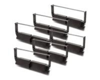 Picture of Compatible ERC-35B Black POS Ribbons (6 pack)