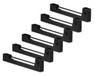 Picture of Compatible ERC-09P Purple POS Ribbons (6 pack)